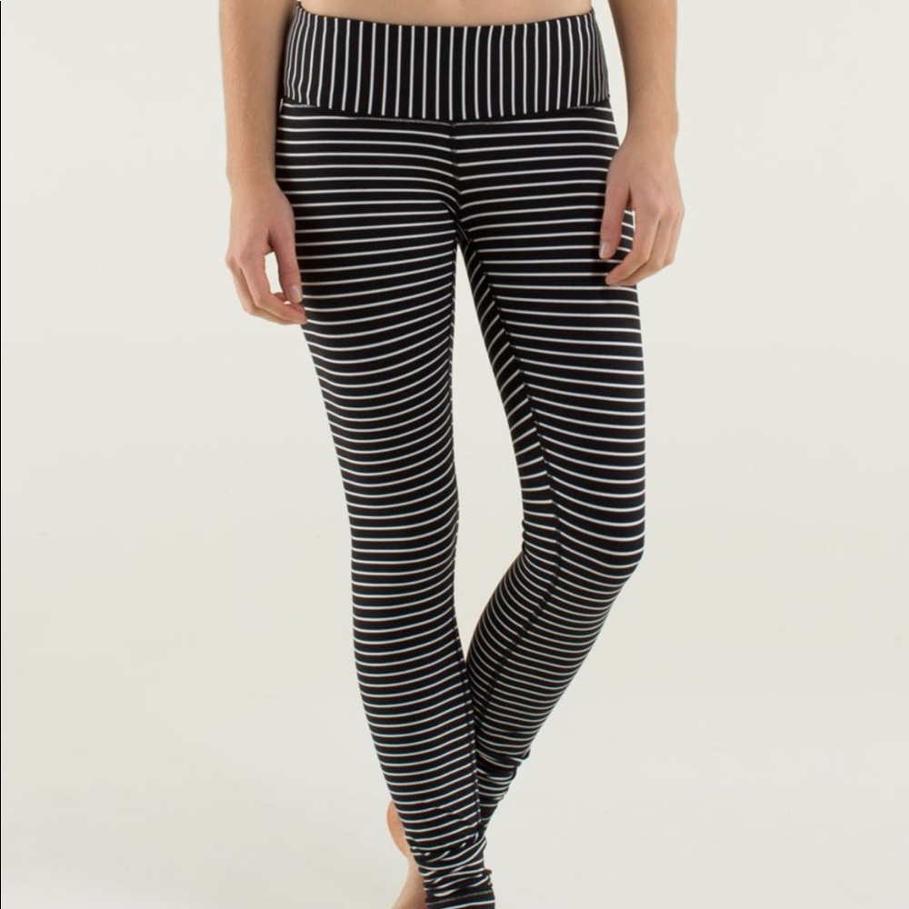 Lululemon rare striped full length